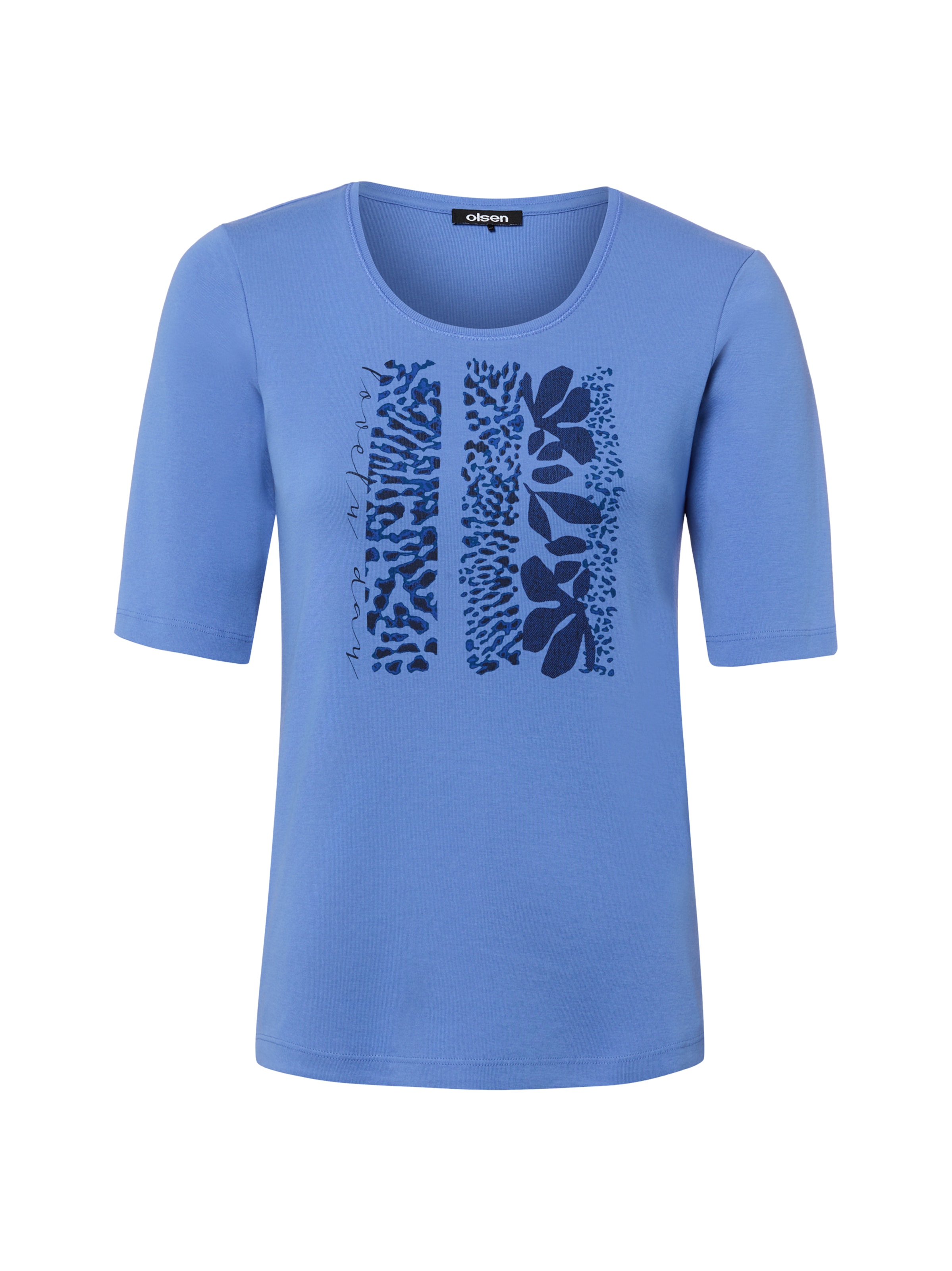 Olsen Shirt 'Edda' in Blau: Vorderseite
