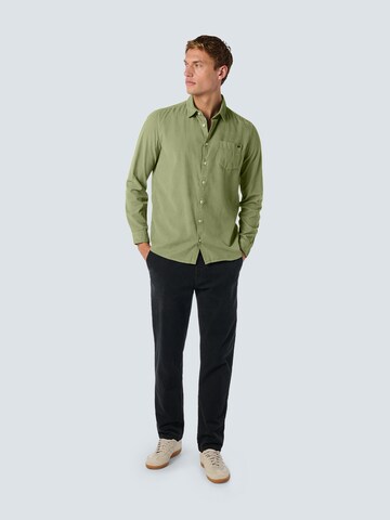 No Excess Regular Fit Hemd in Grün