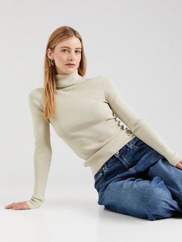 Calvin Klein Jeans Sweater in Grey: front