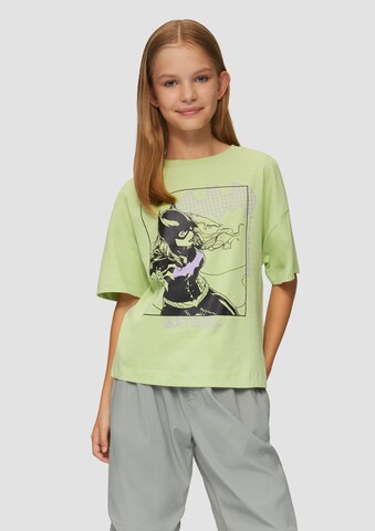 T-Shirt s.Oliver en vert : devant