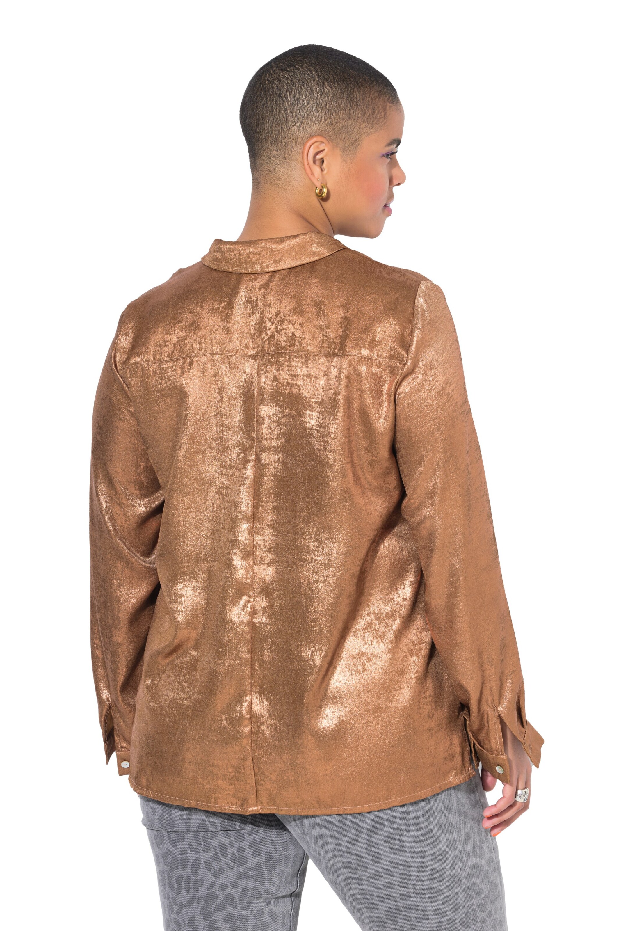 Studio Untold Bluse in Bronze