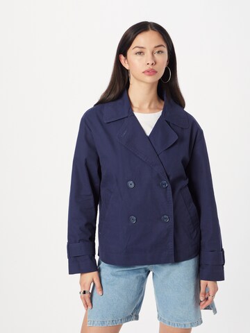 Monki Between-Season Jacket in Blue: front