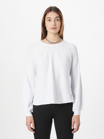 Pull-over ARMANI EXCHANGE en blanc : devant