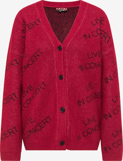 myMo ROCKS Knit cardigan in Red / Black, Item view