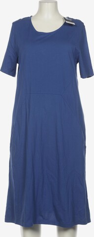 Green Cotton Dress in XXL in Blue: front