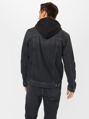 Cars Jeans Between-Season Jacket 'TREY' in Black