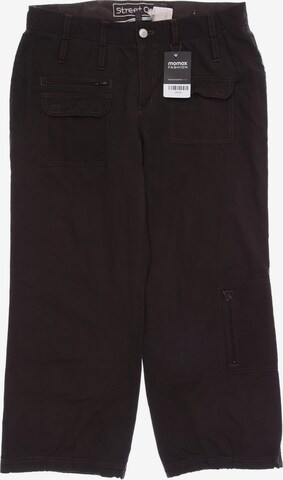 STREET ONE Pants in XL in Brown: front