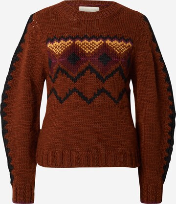 Vanessa Bruno Sweater 'BYAN' in Brown: front