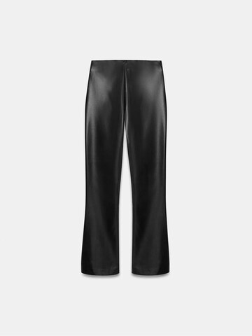 Dilvin Flared Leggings 'Gamaschen' in Zwart
