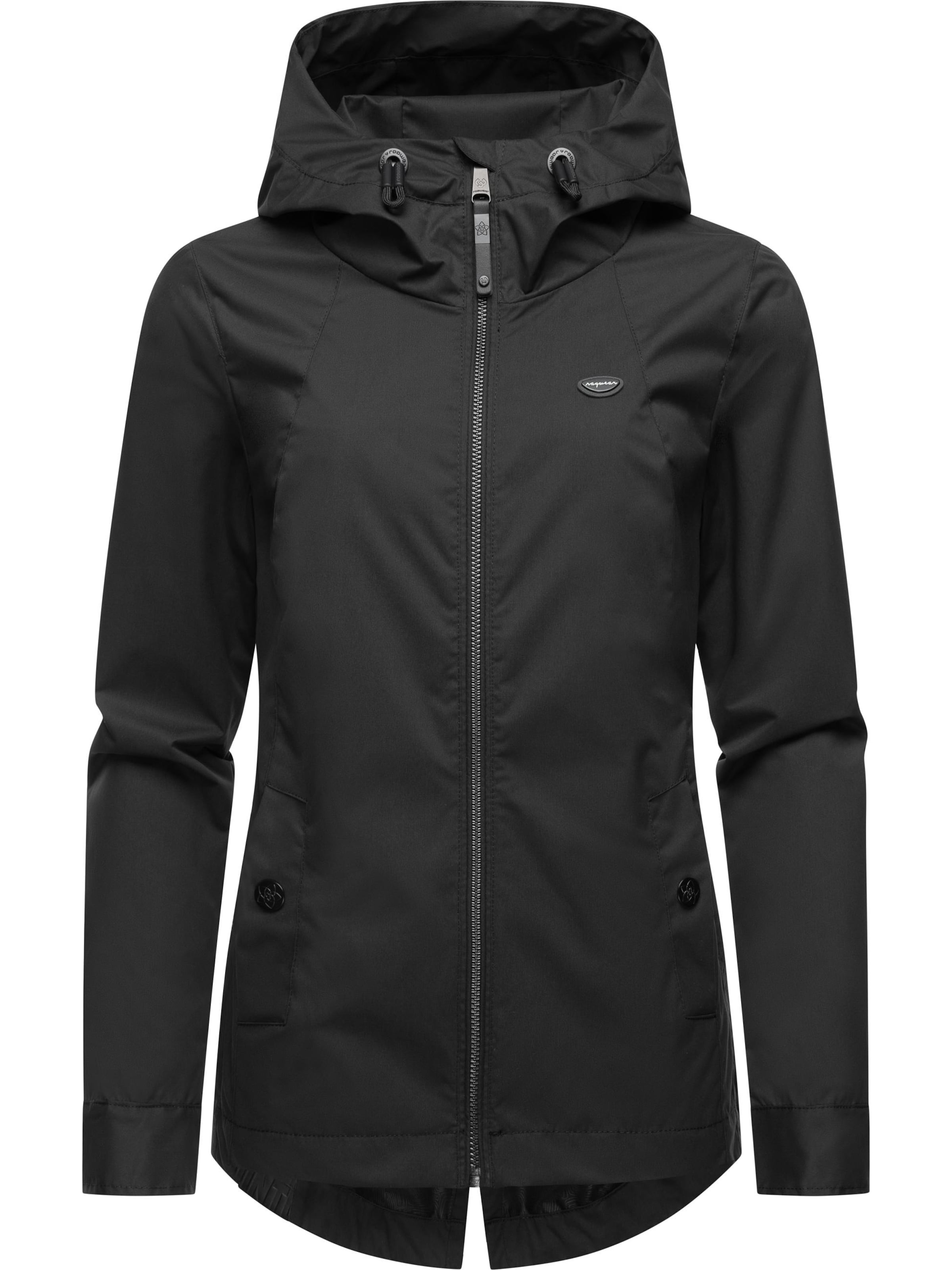 Ragwear Funkční bunda 'Monade' – černá: přední strana