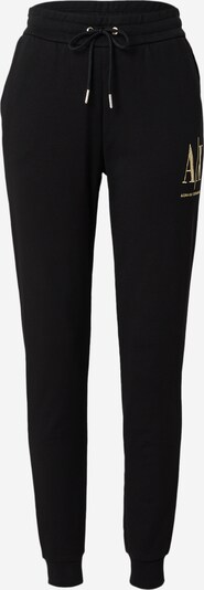 Klostuotos kelnės iš ARMANI EXCHANGE, spalva – Auksas / juoda, Prekių apžvalga