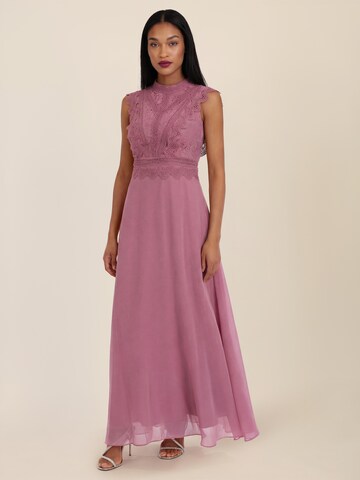 APART Evening Dress in Pink: front