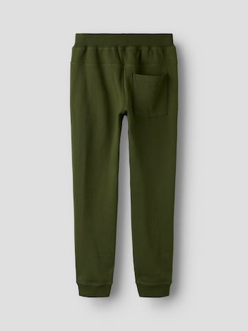 NAME IT Tapered Byxa 'NKMFLO' i grön