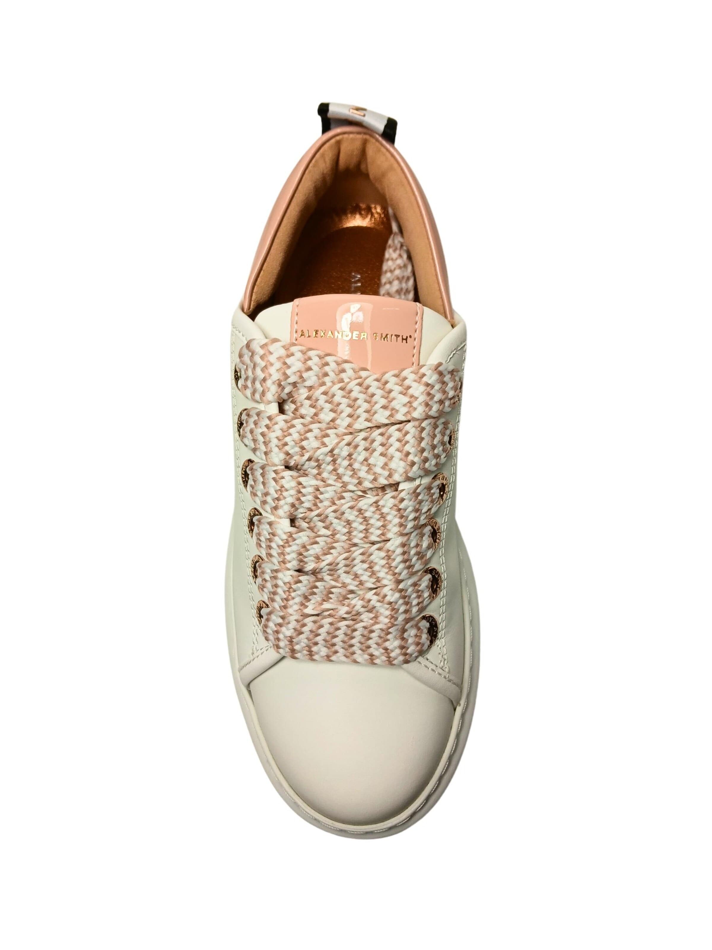 Baskets basses Alexander Smith en blanc