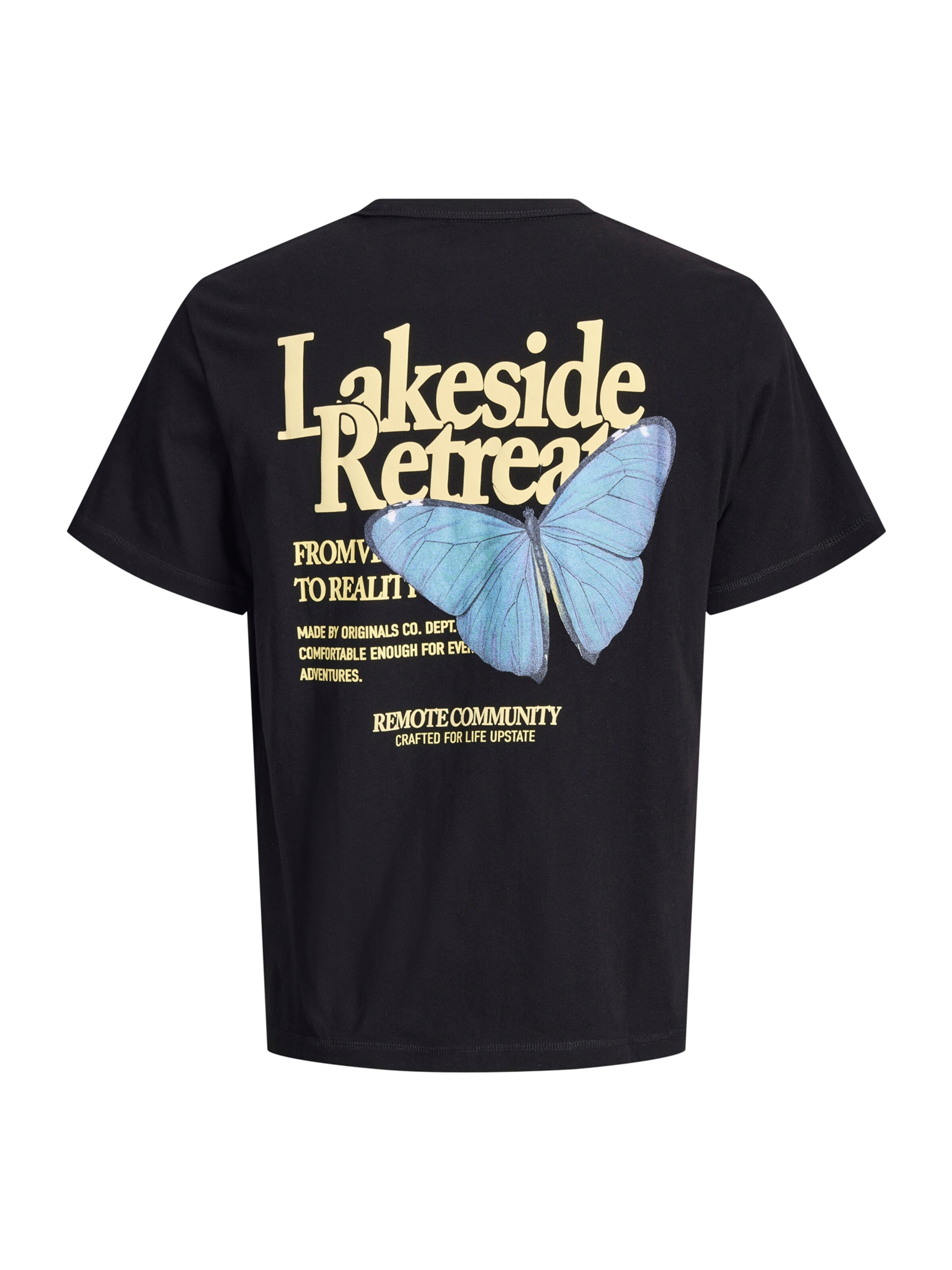 JACK & JONES Póló 'JORMONTAUK' - fekete