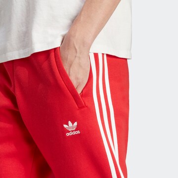 Coupe slim Pantalon 'Adicolor Classics' ADIDAS ORIGINALS en rouge