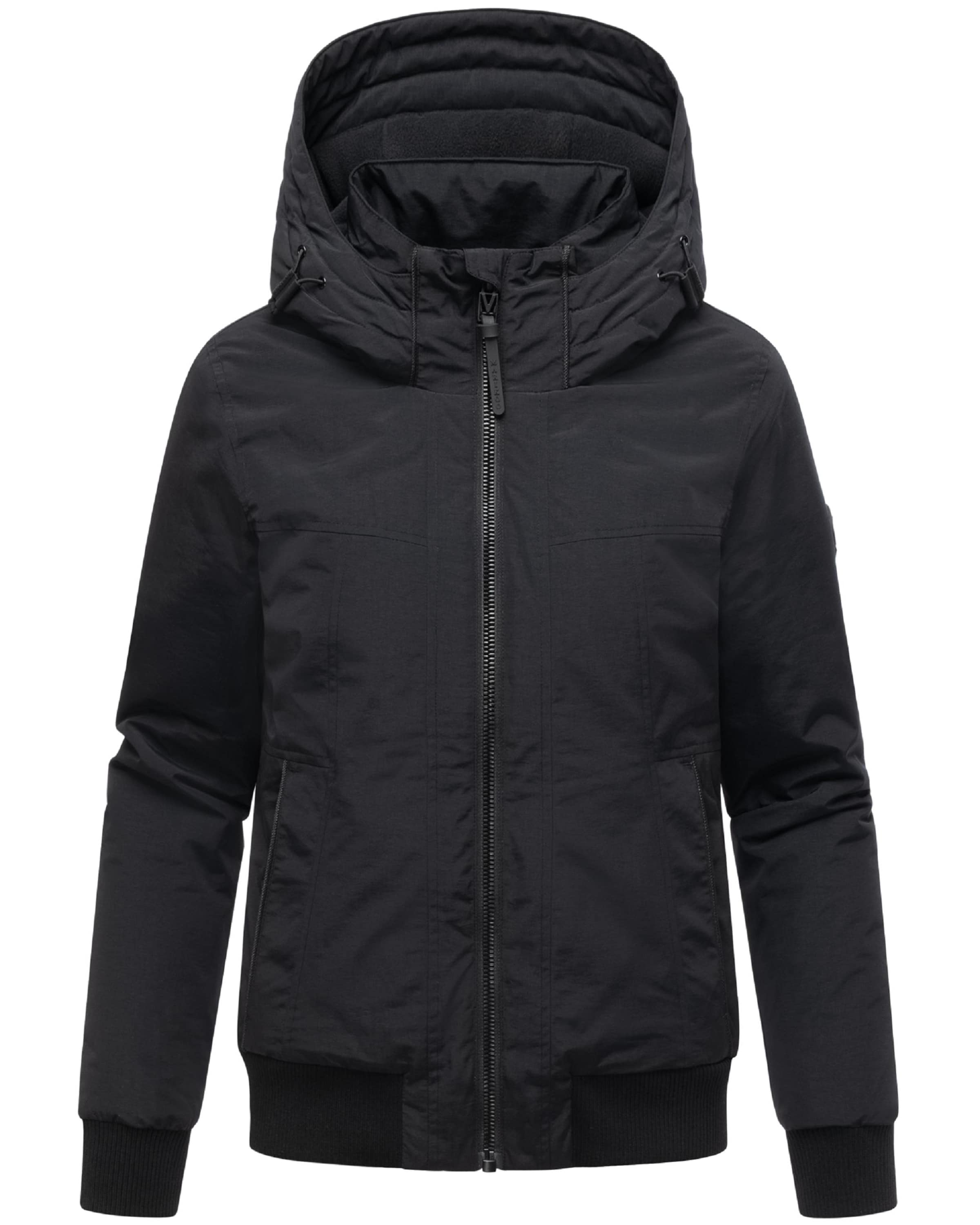 MARIKOO Функциональная куртка 'Mooni 16' в Черный: спереди