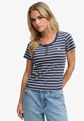T-shirt Superdry & Co en bleu : devant