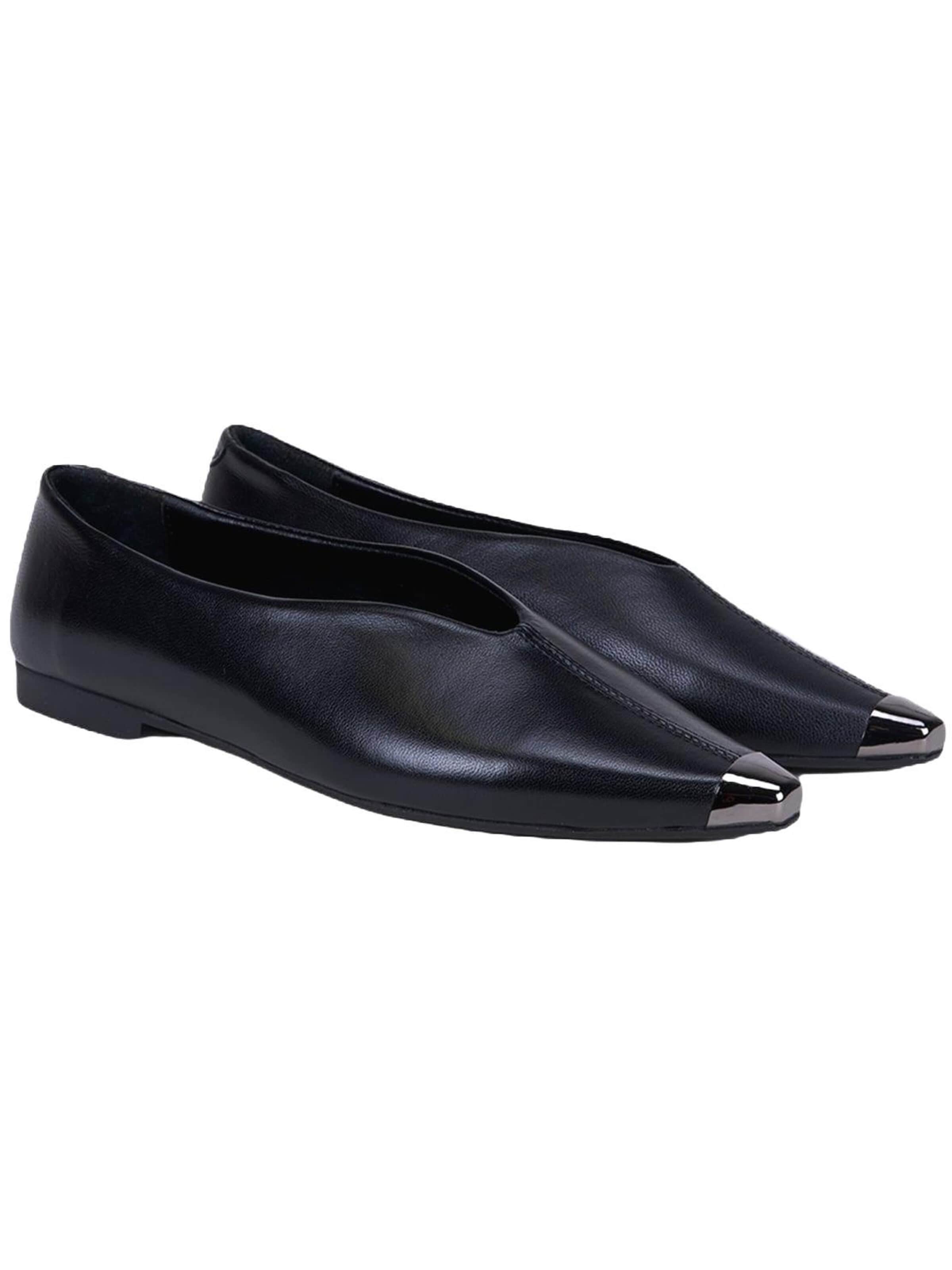 Ballerines 'Spitz zulaufende Ballerinas' Desa en noir