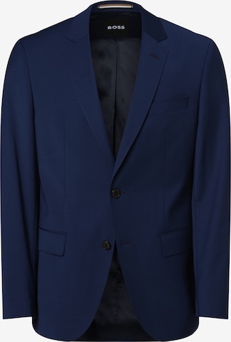 BOSS Black Slim fit Business Blazer in Blue: front