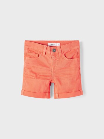 Regular Pantalon 'SOFUS' NAME IT en orange