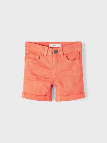 NAME IT Regular Панталон 'SOFUS' в оранжево