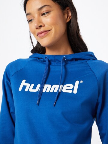 Hummel Sportovní mikina – modrá