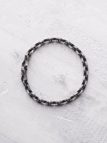 REYTEL Armband 'CHAIN' in Zilver: voorkant