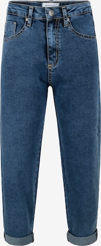 BLUE EFFECT Tapered Jeans in Blue: front
