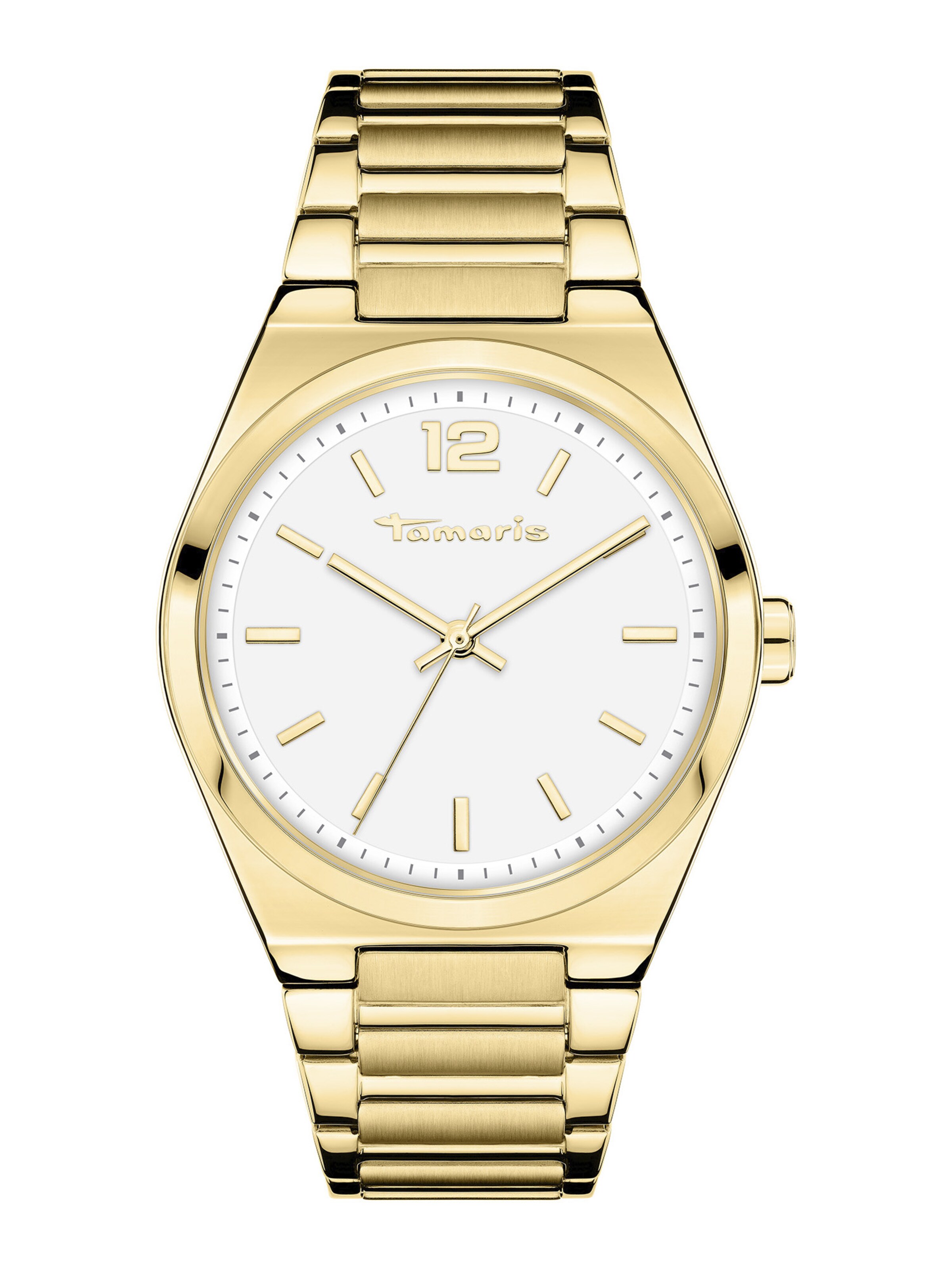Tamaris Uhr in Gold: Vorderseite