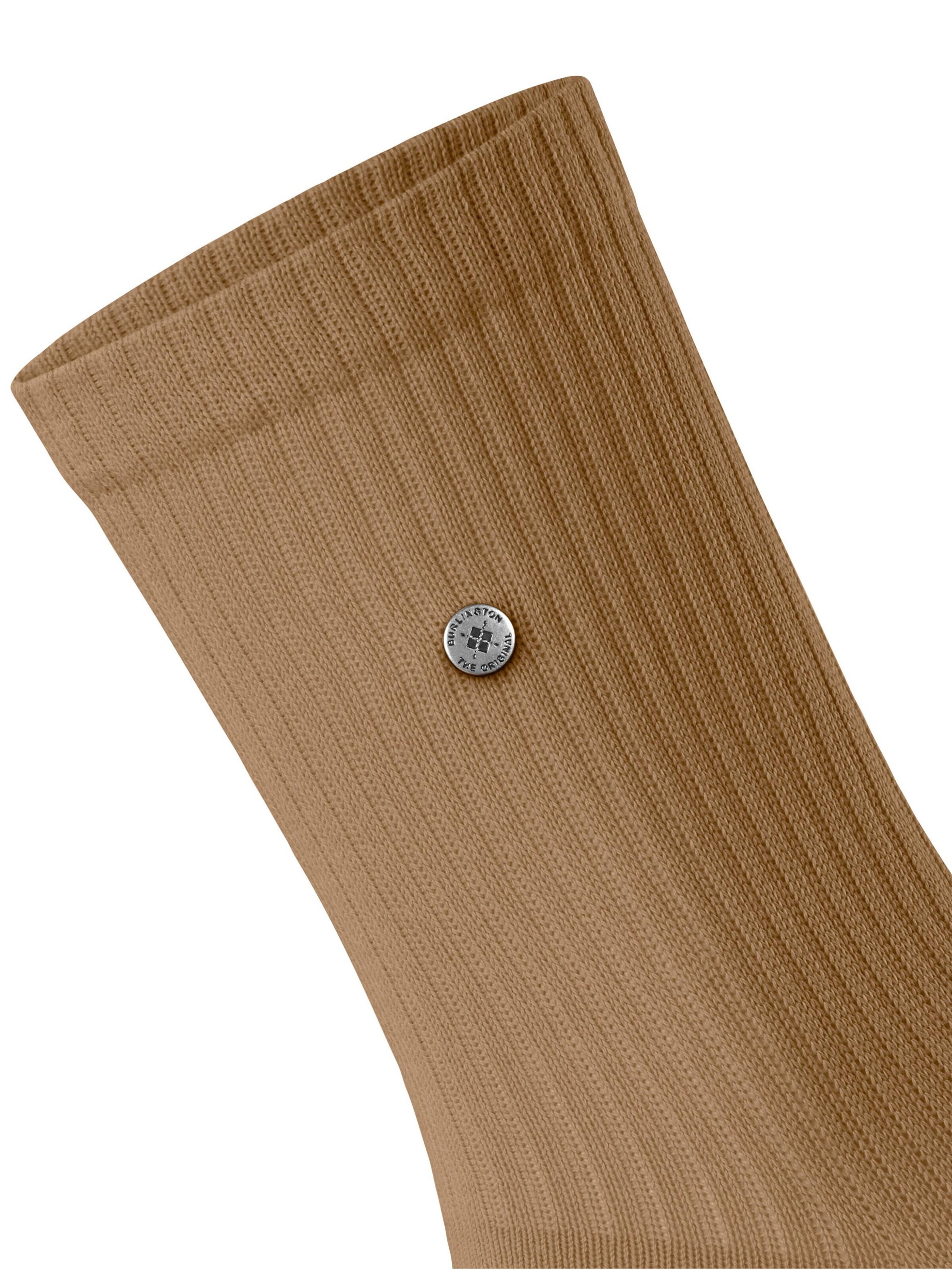 BURLINGTON Socks 'Fleet Street' in Brown