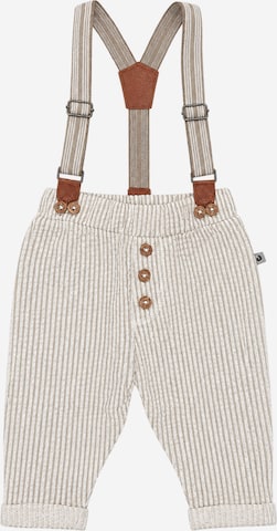 JACKY Loosefit Latzhose in Beige: Vorderseite