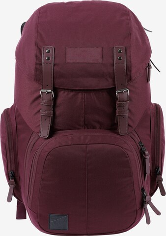 NitroBags Backpack in Red: front