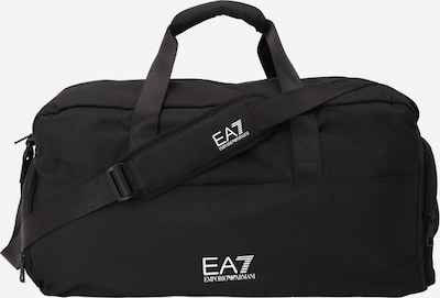 EA7 Emporio Armani Дорожная сумка в Черный / Белый, Обзор товара