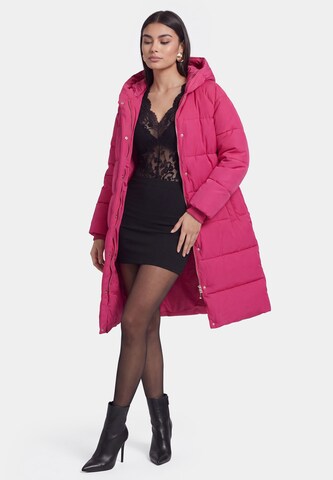 Manteau d’hiver faina en rose