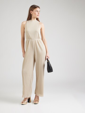 ABOUT YOU Jumpsuit 'Evelyn' in Beige: front