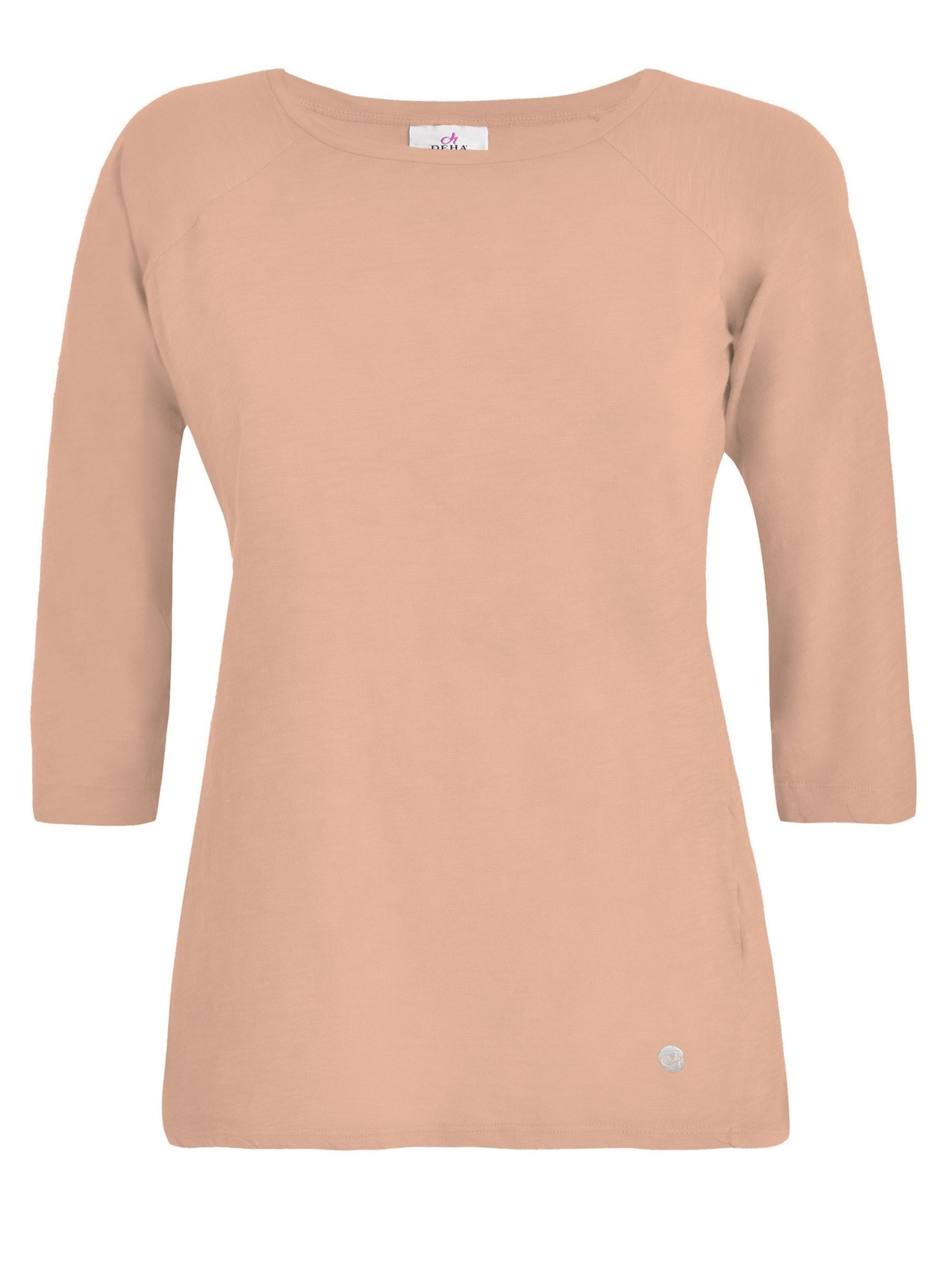 Maglietta 'FLAMME' di DEHA in arancione: frontale