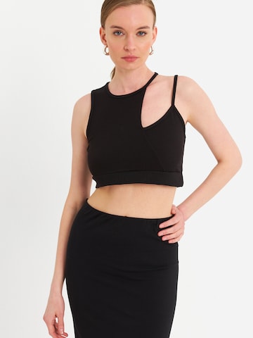 Cool & Sexy Topp i svart: framsida