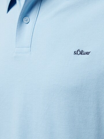 s.Oliver Men Big Sizes Shirt in Blau