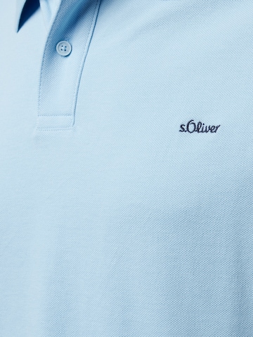 s.Oliver Men Big Sizes Shirt in Blue