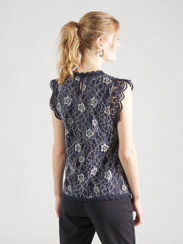 PIECES Blouse 'OLLINE' in Blauw