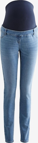 Next Slimfit Farkut värissä sininen: etupuoli