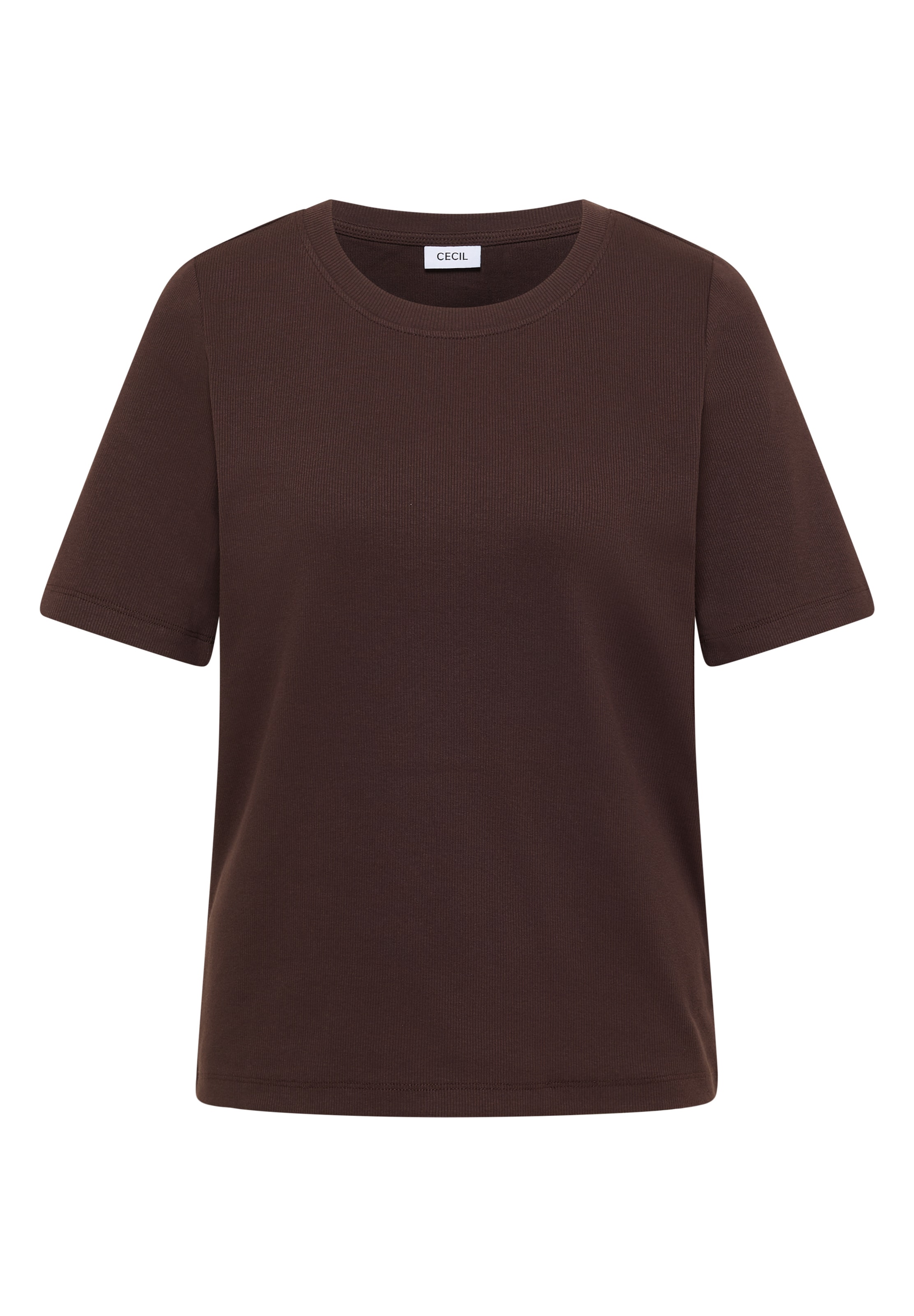 CECIL T-Shirt in Braun: Vorderseite