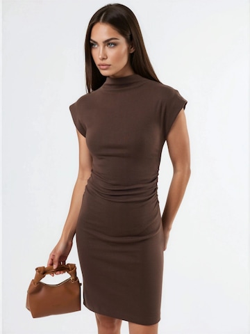 Busem Mini Kleid in Braun