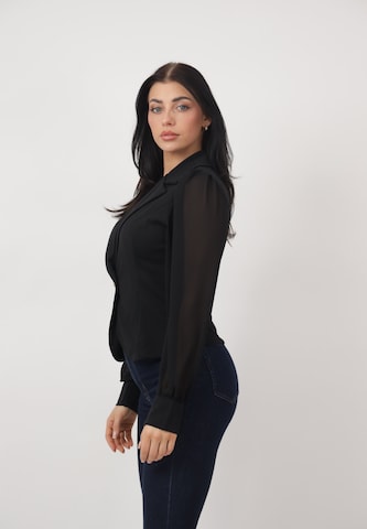 Elara Bluse in Schwarz