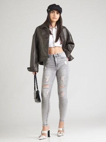 ONLY Skinny Fit Дънки 'WAUW' в сиво
