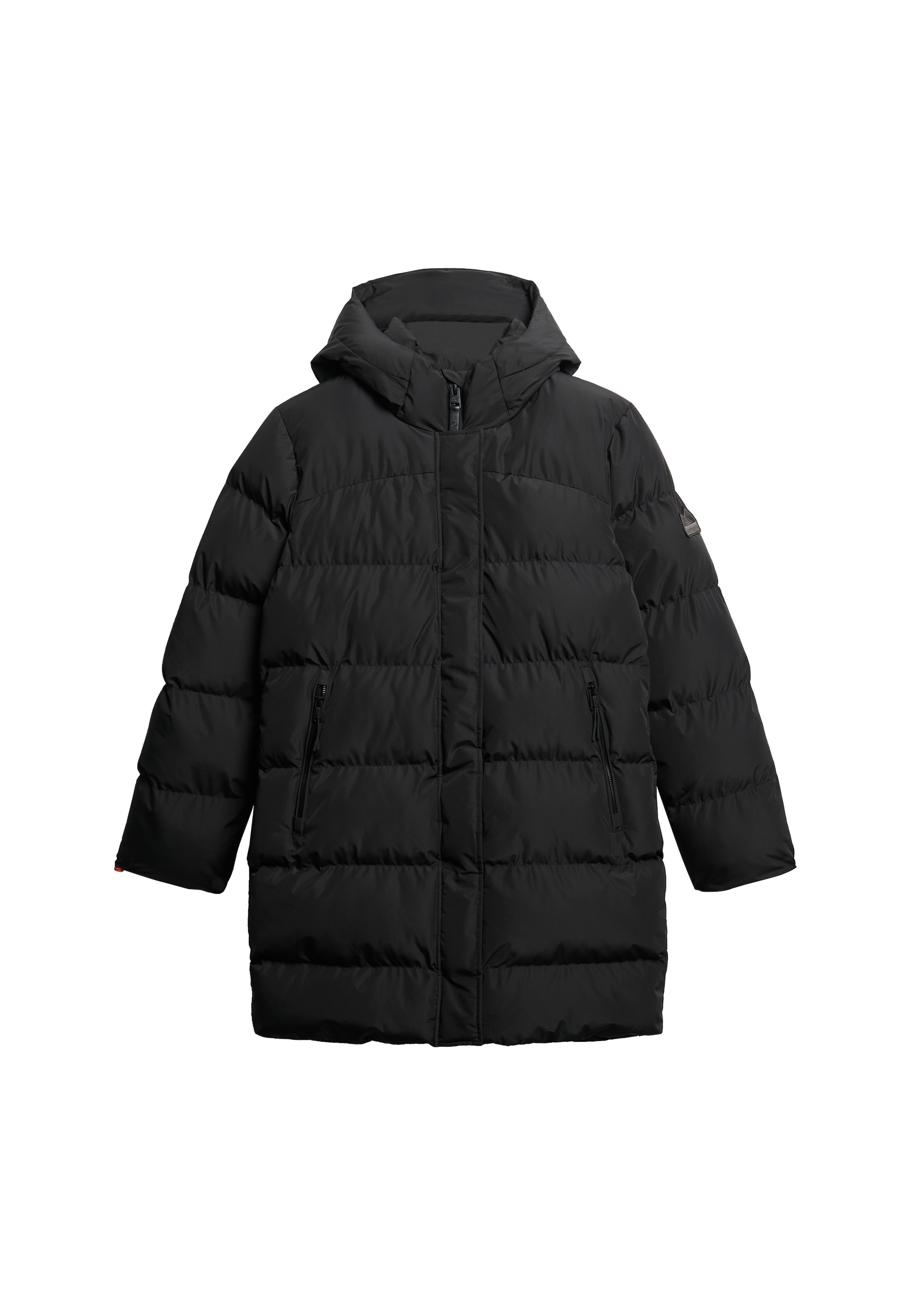 Superdry & Co Winter Jacket in Black: front