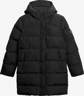 Superdry & Co Winter Jacket in Black: front