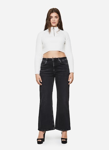 Pepe Jeans Wide leg Τζιν 'Dua 90'S' σε μαύρο