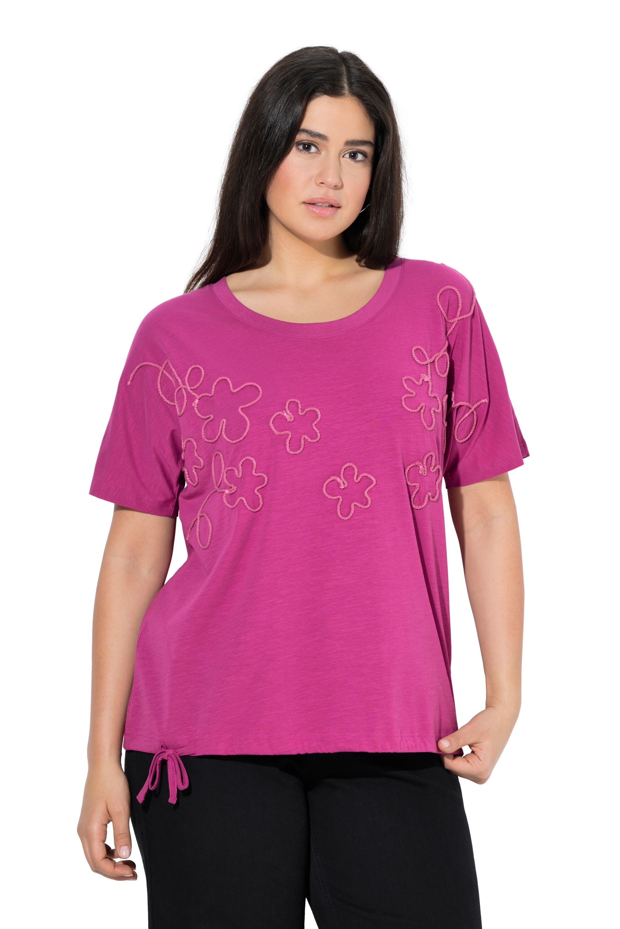 Ulla Popken Shirt in Pink: front